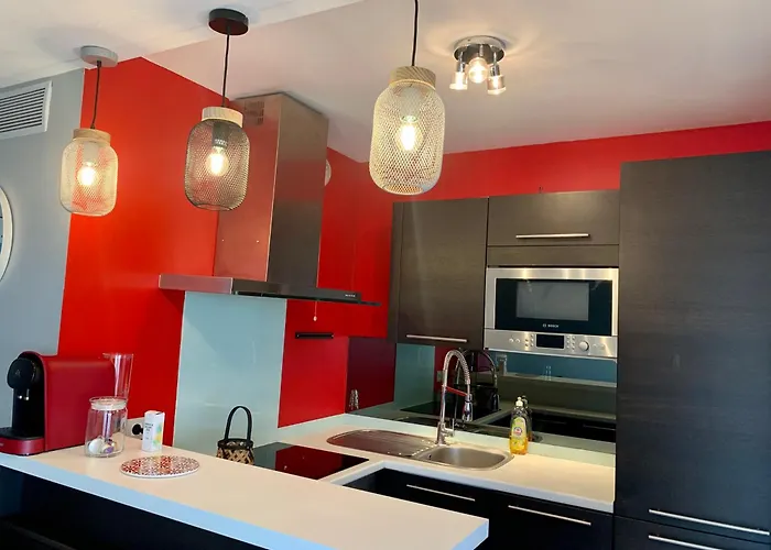 Apartman Joli 2p Climatise Dans Calme Et Securisee Avec Piscine